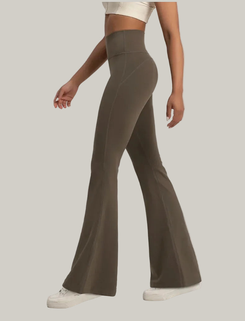 AeroFlex Waist-Cinch Flared Leggings