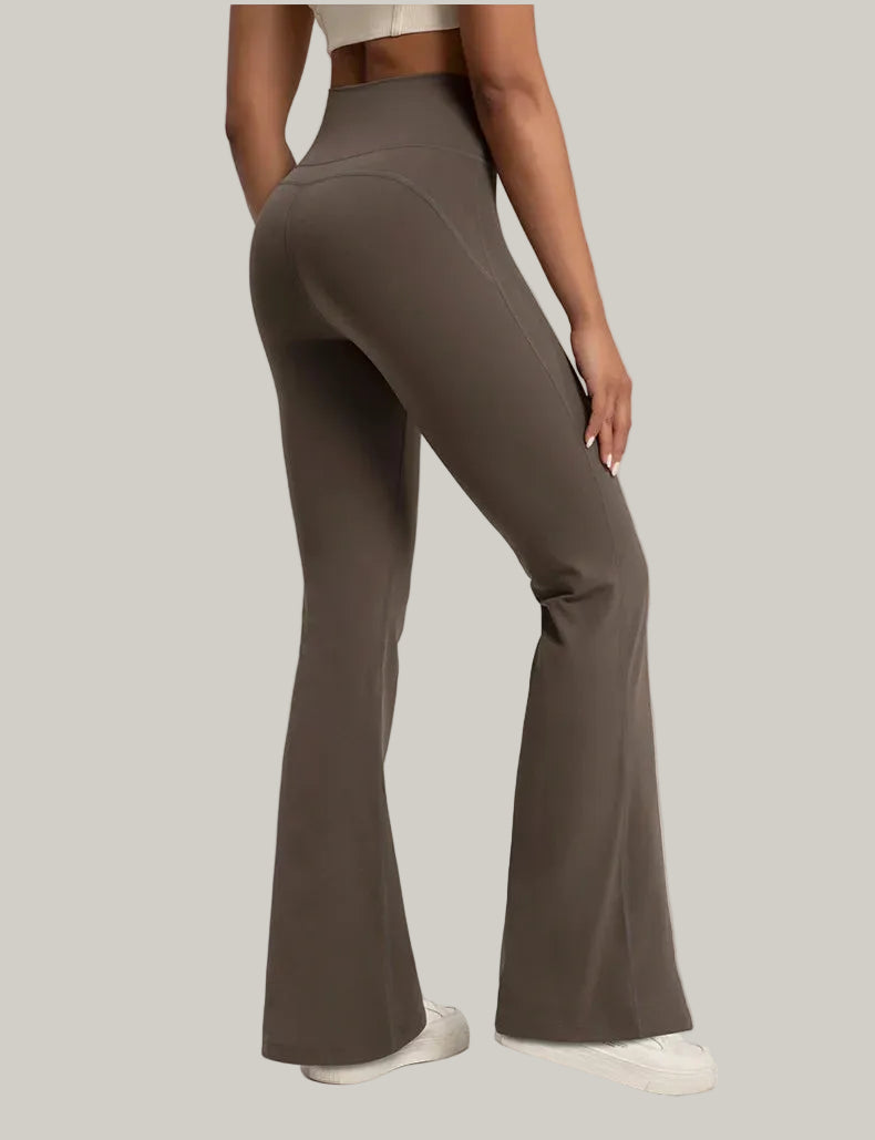 AeroFlex Waist-Cinch Flared Leggings
