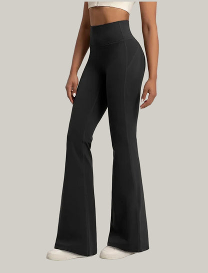 AeroFlex Waist-Cinch Flared Leggings