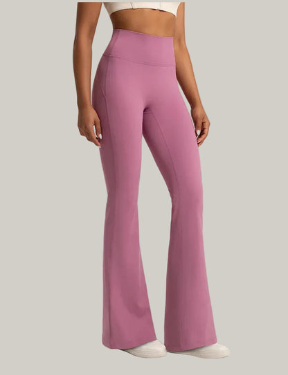 AeroFlex Waist-Cinch Flared Leggings