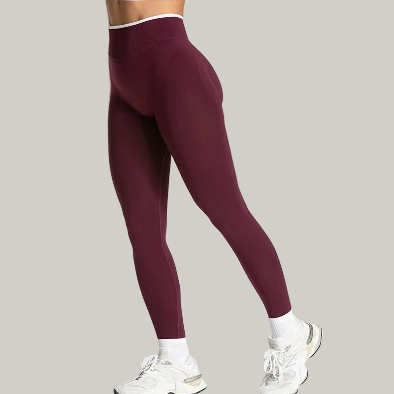 Seamless High-Waisted Training Leggings